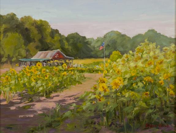 Sunflowers at Eason's